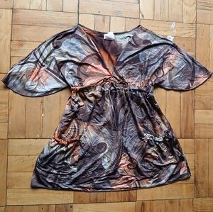 Elegant Multicolor A-Line Skirt